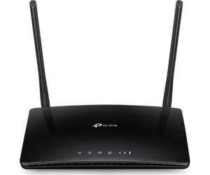 TP-LINK TL-MR6400 router inalámbrico Banda única (2,4 GHz) Ethernet rápido 3G 4G Negro
