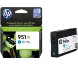 Cartucho de Tinta Original HP nº951 XL Alta Capacidad/ Cian