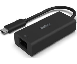 Belkin INC012BTBK base para portátil y replicador de puertos RJ-45 Negro