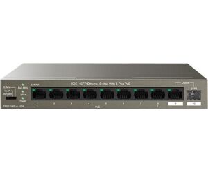Switch tenda teg1110pf - 8 - 102w 10 puertos