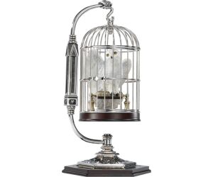 Figura en miniatura the noble collection harry potter hedwig en jaula