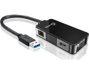 j5create JUA330U adaptador de cable USB 3.0 HDMI Negro