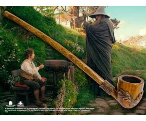 Replica the noble collection l hobbit pipa bilbo bolson de 23 cm