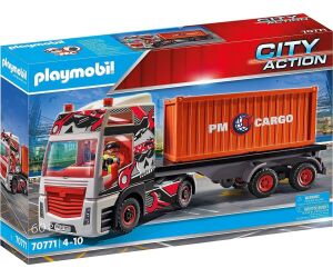 Playmobil camion con remolque