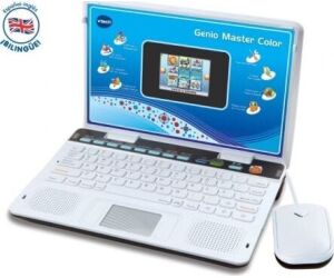 Portátil Infantil VTech Genio Máster Color Bilingüe/ Azul