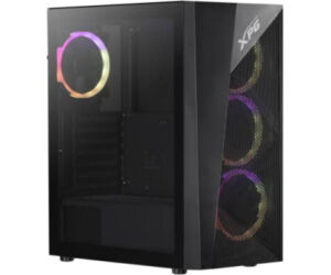 Caja Xpg Lander5004a-bkcww Atx 2xusb 3.0 Sin Fuente Negro