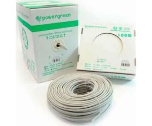 Bobina De Cable Pepegreen Cat6  305m Rigido
