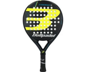 Pala de Pádel Bullpadel X-Compact 2/ Negra y Amarilla