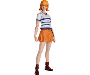 Figura tamashii nations one piece netflix series nami fig. 15 cm sh figuarts