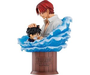 Figura ichibansho one piece shanks & luffy(red hair pirates) 15cm