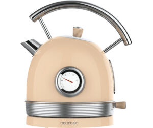 Hervidor De Agua Cecotec Thermosense 420 Vintage Light Beige