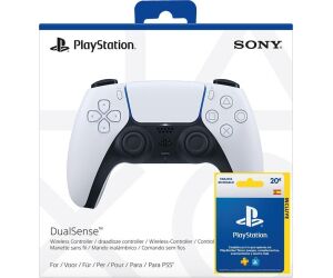 Mando ps5 dualsense blanco + psn 20 eur