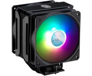 Disipador coolermaster masterair ma612 stealth argb ven 2x120mm argb -  altura 158mm -  multisocket