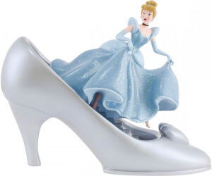 Figura decorativa enesco disney 100 cenicienta con zapato