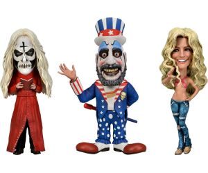 Figura neca big head 3 stylized set little house of 1000 corpses