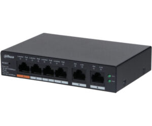Switch It Dahua Dh-cs4006-4gt-60 Gigabit Switch With 4-port Poe