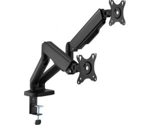Soporte de Mesa para 2 Monitores Fonestar SMM-112PR/ hasta 9kg