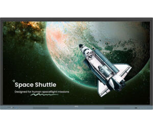 BenQ RE6504 Panel plano interactivo 165,1 cm (65") 450 cd / m² 4K Ultra HD Negro, Gris Pantalla táctil Procesador incorporado Android