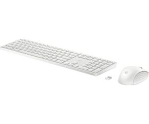 Teclado y Ratón Inalámbricos HP 650/ Blanco