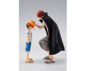 Shanks & monkey d. luffy childhood ver. fig. 16 -5 - 10 cm one piece sh figuarts collectors