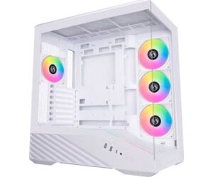 Torre Atx Lian Li V100 White 4 Vent Argb / Max Cpu Cool 180