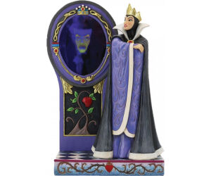 Figura decorativa enesco disney reina evil con espejo