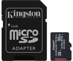 Kingston MicroSD Industrial 32Gb con adaptador