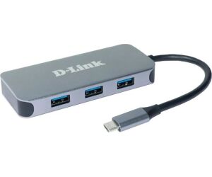 D-link Docking Station Usb-c 6 En 1 Con Hdmi/ethernet/suministro Electrico