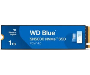 Disco SSD Western Digital WD Blue SN5000 1TB/ M.2 2280 PCIe/ Full Capacity