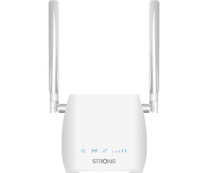 Strong 300M router inalámbrico Ethernet rápido Banda única (2,4 GHz) 4G Blanco