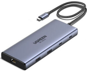 Ugreen REVODOK PRO 10 10IN1 HDMI DOCK Gris