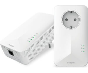 Strong POWERL1000DUOWIFIEUV2 1000 Mbit/s Ethernet Wifi Blanco 2 pieza(s)