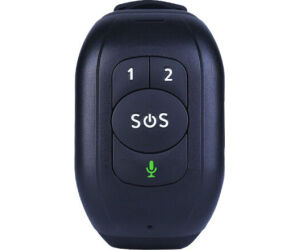 Pulsera Para Ancianos Con Sos 4g Gps Localizador Negro Leotec