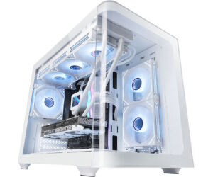 Caja Minitorre Microatx Mc-fusionm Blanco Mars Gaming