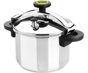 Olla a Presión Monix M530004/ Ø24cm/ 10L/ Acero Inoxidable/ Apta para Inducción