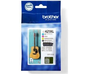 Multipack 4 Cartuchos Tinta Lc421 Xl Bk/c/m/y Brother
