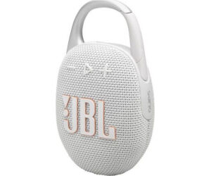 Altavoz con Bluetooth JBL Clip 5/ 7W/ 1.0/ Blanco