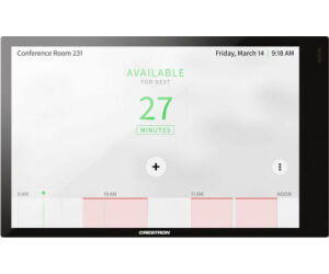 Crestron 7 In. Wall Mount Touch Screen, Black Smooth (tsw-770-b-s) 6510813