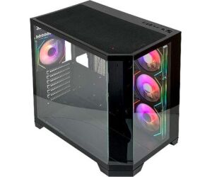 Caja ordenador gaming l - link nova rgb atx usb 3.0 sin fuente