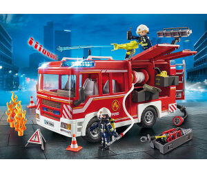 Playmobil ciudad accion -  camion de bomberos
