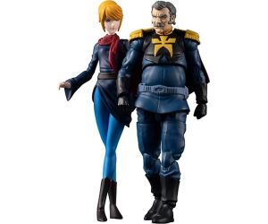 Figuras megahouse g.m.g mobilesuit gundam principality of zeon army 07 ramba ral & crowley hamon