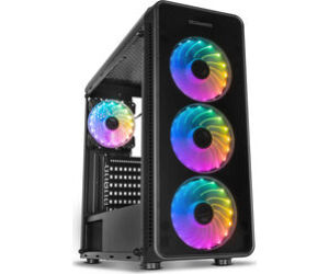 NOX Hummer TGM Midi Tower Negro