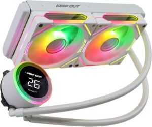 Keep Out Refriger Liquida XWC-240W PRO 240mm White