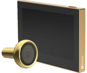 Timbre Con Mirilla Sin Cables Oro Hp2  Ezviz