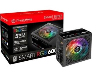 Fuente Alimentacion Thermaltake Smart Rgb 600w 80+ Atx Negro