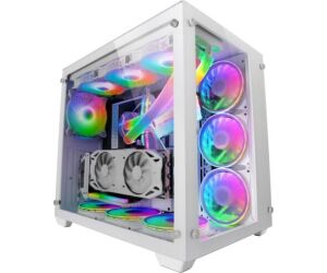 Caja Gaming Torre Mars Gaming MCV3/ Blanca