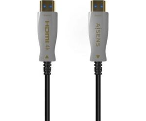 Cable HDMI 2.0 AOC 4K Aisens A148-0697/ HDMI Macho - HDMI Macho/ 70m/ Negro