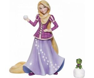 Figura enesco disney enredados rapunzel y pascal edicion navideña