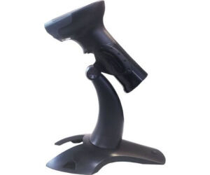 10pos Lector Codigo De Barras 1d & 2d Is-300 Wireless 100m Negro Soporte Inc