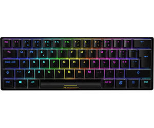 Teclado Gamingsharkoon Skiller Sgk50 S4 Es Usb Retroiluminado Mecanico Negro